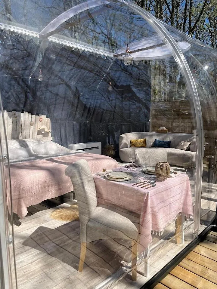 Luxury tent Bulle Des Bois De Morphee & Spa Escamps  France